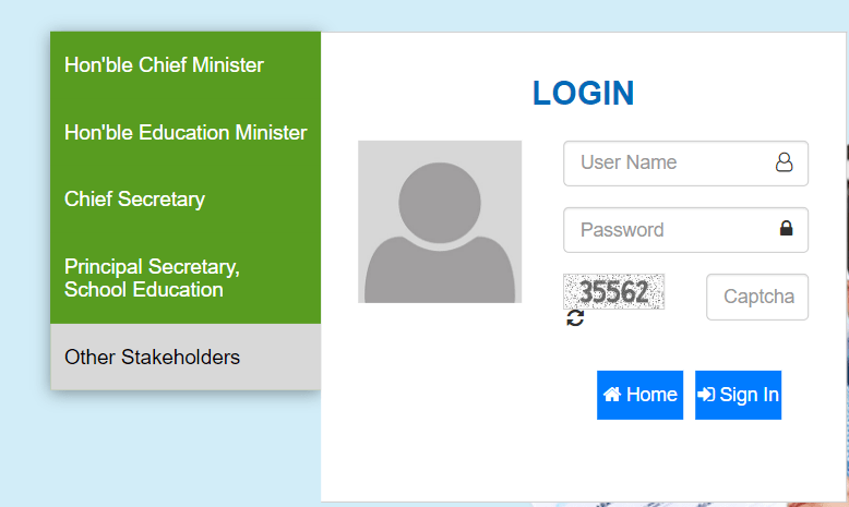 Banglar Shiksha e Portal Login