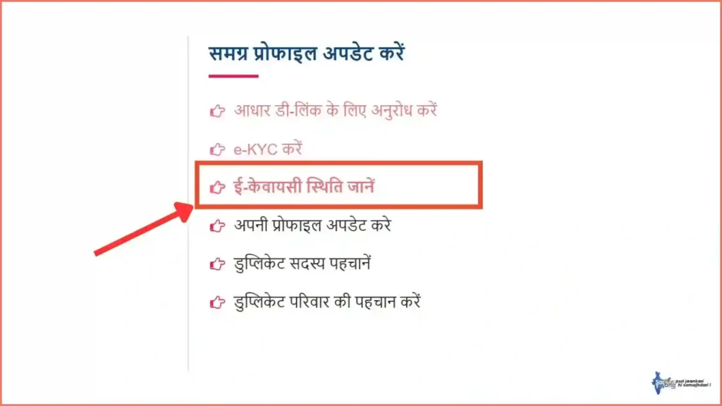 samagra ekyc
