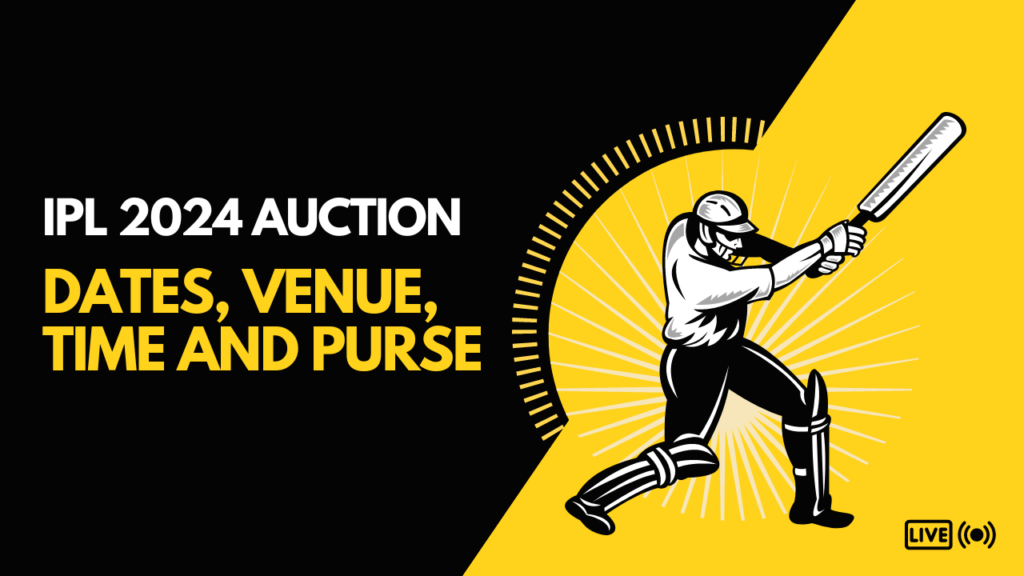 IPL Auction 2025 Date, venue, Base Price, Retentions, Squad Purse