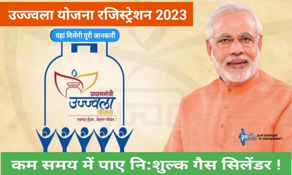 उज्ज्वला योजना फ्री गैस सिलेंडर अप्लाई ऑनलाइन