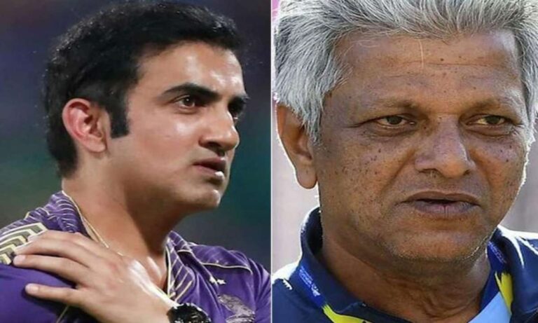 Gautam Gambhir with WV Raman