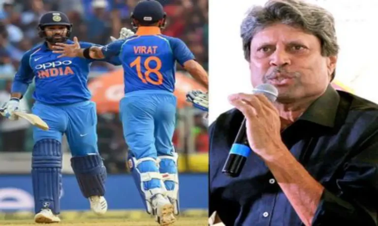 Kapil Dev's Statament on Rohit Sharma