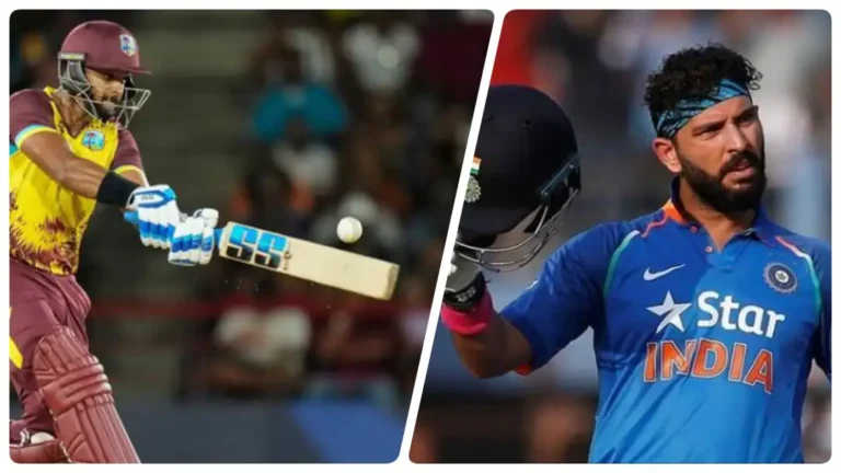 Nicholas Pooran equaled Yuvraj's record