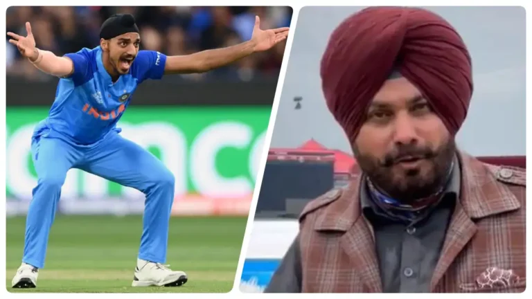 Sidhu's pinch on Arshdeep Singh's