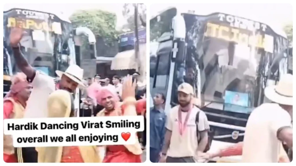 Virat avoided dancing to welcome the Indian cricket team